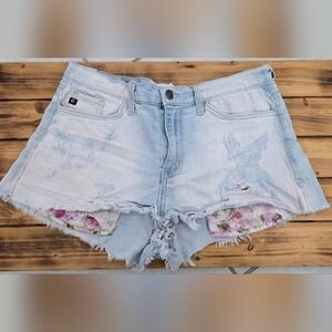 KanCan Light Blue Denim Shorts